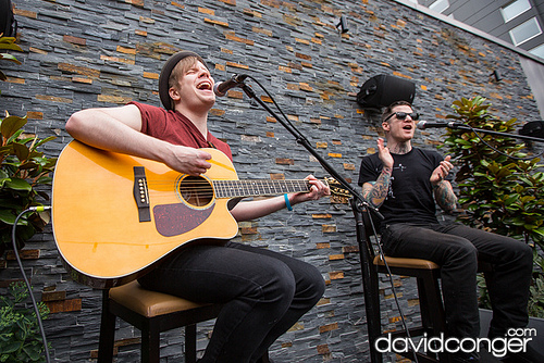 Patrick Stump and Andy Hurley