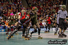 Rat City Rollergirls vs Rose City Rollers, photo 2