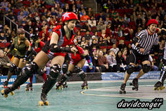 Rat City Rollergirls vs Rose City Rollers, photo 9