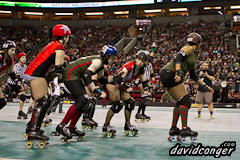 Rat City Rollergirls vs Rose City Rollers, photo 10