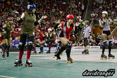 Rat City Rollergirls vs Rose City Rollers, photo 11
