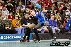 Rat City Rollergirls vs Rose City Rollers, photo 133