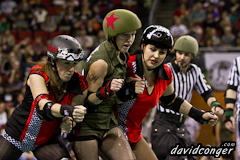 Rat City Rollergirls vs Rose City Rollers, photo 15