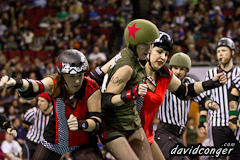 Rat City Rollergirls vs Rose City Rollers, photo 16