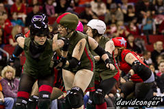 Rat City Rollergirls vs Rose City Rollers, photo 18