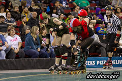 Rat City Rollergirls vs Rose City Rollers, photo 24