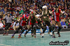 Rat City Rollergirls vs Rose City Rollers, photo 27