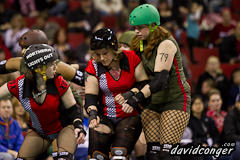 Rat City Rollergirls vs Rose City Rollers, photo 35