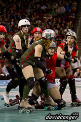 Rat City Rollergirls vs Rose City Rollers, photo 38