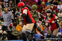 Rat City Rollergirls vs Rose City Rollers, photo 42