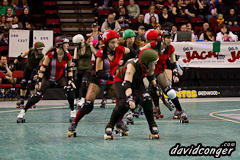Rat City Rollergirls vs Rose City Rollers, photo 45