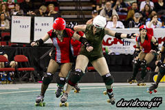Rat City Rollergirls vs Rose City Rollers, photo 48