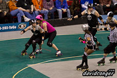Rat City Rollergirls vs Rose City Rollers, photo 61