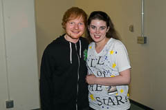 Ed Sheeran meet and greet, photo 8