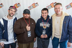 Macklemore and Ryan Lewis with KUBE 93 meet and greet, photo 7