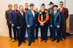 Big Bad Voodoo Daddy meet and greet, photo 1