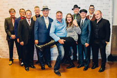 Big Bad Voodoo Daddy meet and greet, photo 5
