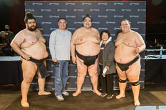 Sumo, Sake, and Sushi meet and greet, photo 3